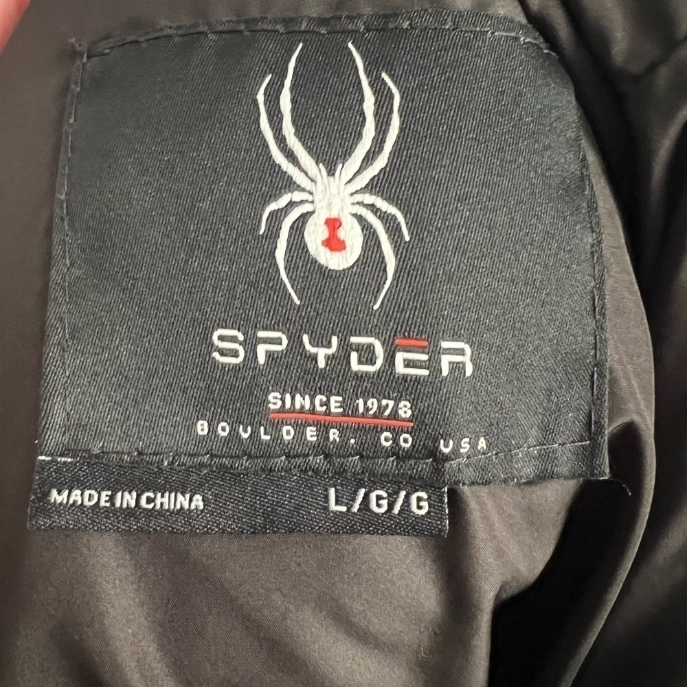 SPYDER Gray Puffer Jacket - Picture 9 of 9
